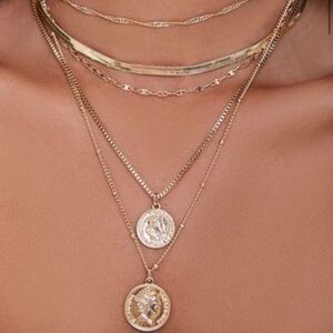 Layered Gold Necklace *never worn*